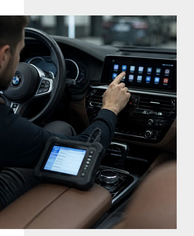 Установка приложений и мультимедиа сервисов BMW в Дубне