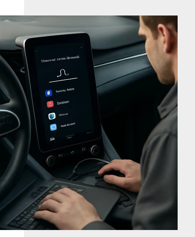 Установка приложений Lynk Co на автомобиль в Дубне