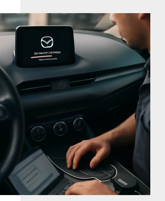 Установка приложений Mazda на мультимедийную систему в Дубне